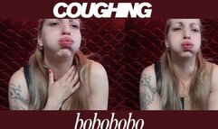 Coughing with your mouth closed bobobobo