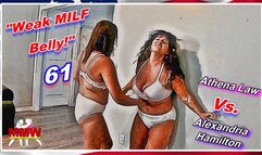 Weak MILF Belly! 61 WMV