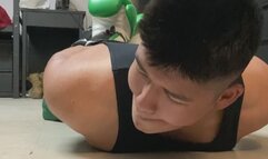 Little Mac in a hog tie 2