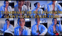 Dominant Nurse Handjob Glove Cum Collection