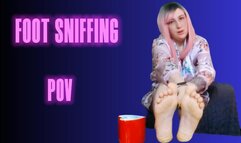 Longing for soles -Lady Angela nakes you sniff her feet with