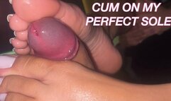 Mille French Nails Footjob - FRENCH TONAILS - SOLEJOB - TOEJOB