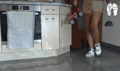 Lego Car under Sneakers