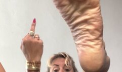 you're nothing but a cuck bitch foot slave cum eating ATM, POV
