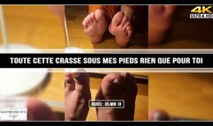 Toute cette crasse sous mes pieds rien que pour toi 4K