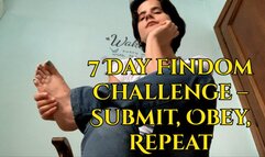 7 Day Findom Challenge – Submit, Obey, Repeat