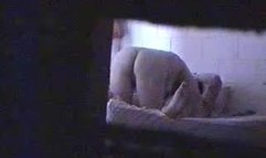 On top sucking granny voyeur