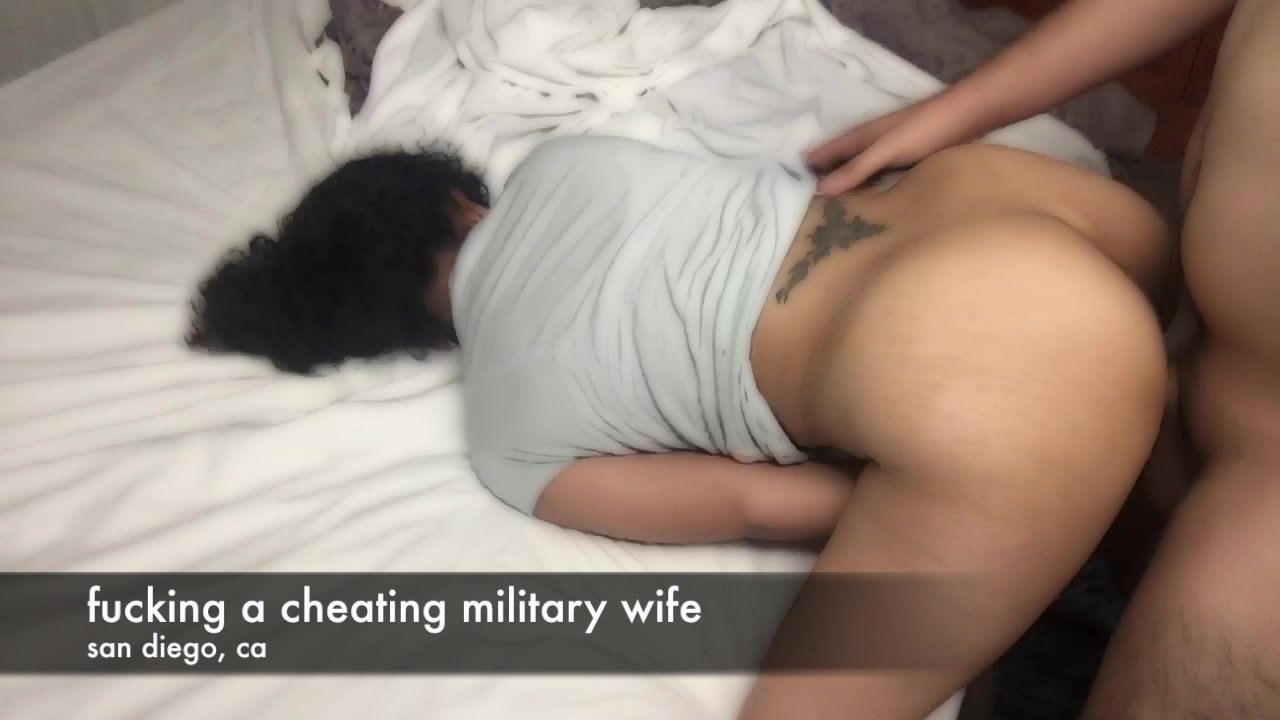 Found A Horny Military Wife Porn Video pic