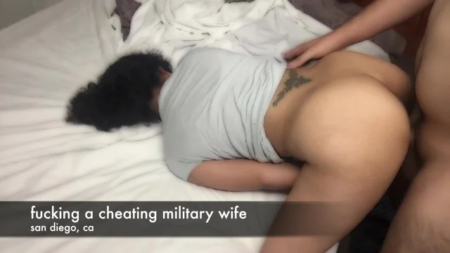 Found a Horny Military Wife porn video.