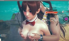 AI SYOUJYO [3d HENTAI GAME] EP.15 doing a Breast Massage to the Petite Trader Girl