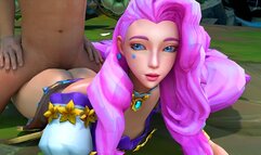 League of Legends - Hot Seraphine Sex - 3D Porn Animation (W/Sound)