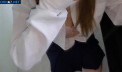 Students fuck secretly in class