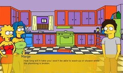 The Simpson Simpvill Part 4 Marge is Naked and Wet by LoveSkySanX