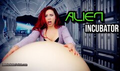 Alien Incubator - Ludella Repeatedly Impregnated in Sci Fi Breeding Thriller with Rapid Growth on top of Rapid Growth as Her Body is Used Again and Again, Hyper Pregnant Belly Inflation, and a Sploshy POP Climax - HD MP4 1080p