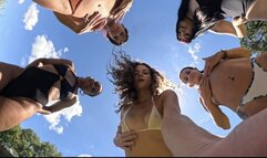 Our Tiny Toy with Giantess Nathalia, Mya, Aria, Nene and Ditria