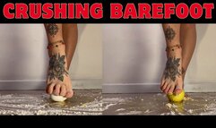 CRUSHING FOOD BAREFOOT