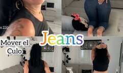 Walking and farting in jeans