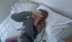 Me encanta castigar a sumisa aplastado y haciendo facesitting para venirme