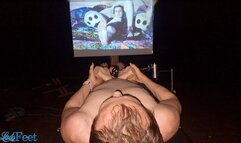 Chastity Footjob Bastinado In My Puppy Cage HD 2