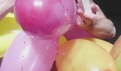 Rabbit balloons mast