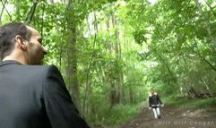 THE ANAL COUGAR STRIPPER BACK FOR NEW OUTDOOR FUCK