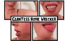 Amateur GIANTESS Home Wrecker 4K