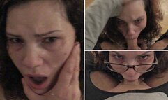 SLUTWIFE CLUB Initiation: Dominating Karla Rose's Throat