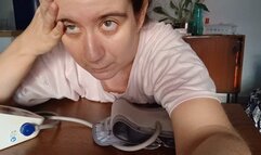 I'm taking my pressure!