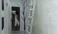 Fucks her navel with finger until she cum 3Ad