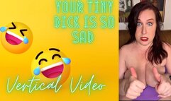 Your Tiny Dick is So Sad 4K