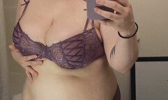 BBW Belly Plops In Hotel Hotel Bathroom