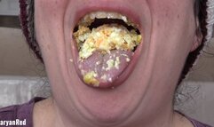 Chewing Eggs - Eating and Mouth Fetish - HD Version