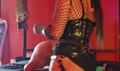 DOMINAFIRE FEMDOM PEGGING SESSION