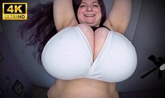 White Bra In Your Face 4K