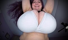 White Bra In Your Face HD