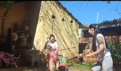 Double Deep Cleaning in a Time-Lapse