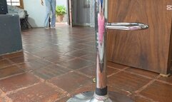 Katherine sexy scratching on flat sandals