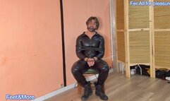 The leather burglar-custom video