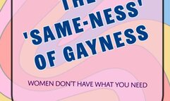 The Same-ness Of Gayness Audio Only Fetish Gay Encouragement