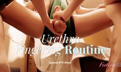 FeetingMe 76 | Urethra Play on a Sex Swing ( Down POV)