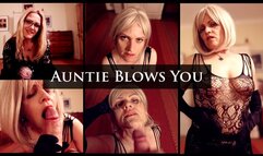 Auntie Blows Backed-up Nephew