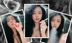 Custom - Smoking for my Love - Smoking Four Marlboro Red Cigarettes - Audible