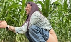 People see me *public shooting in the field wmv