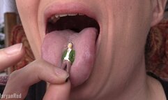 Giantess Vore - Oral fun with tiny men - HD Version