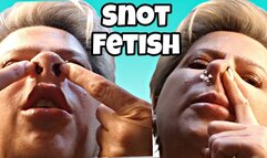 Snot Fetish! Messy Nose, Dripping, Sniffling