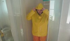 Rainwear and Getting Wet in the Shower