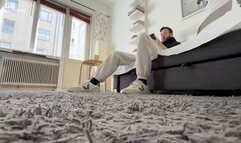 POV: You’re Tiny Under Feet Vini’s Shoes, Socks and Bare Soles – Giant POV - Feet Vini