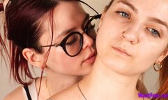 Ginger Girls Neck Worship - Kissing - HD MP4