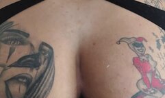 I sit on his lap with my ass so big farts so wet and vibrant these farts will make you cum a lot