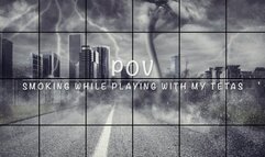 LP-289 Smoking While Playing with My Boobs-1080HD